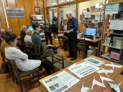 «А превратились в белых журавлей»: литературный вечер «А превратились в белых журавлей»: литературный вечер